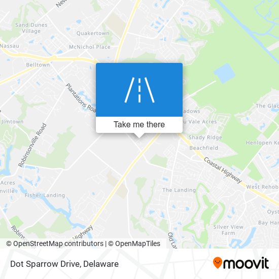 Dot Sparrow Drive map