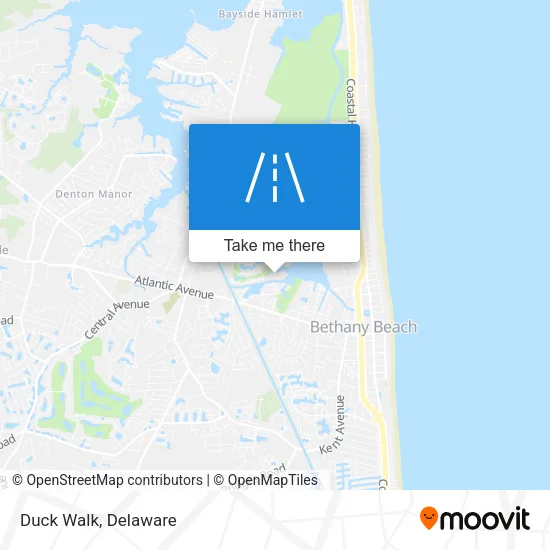 Duck Walk map