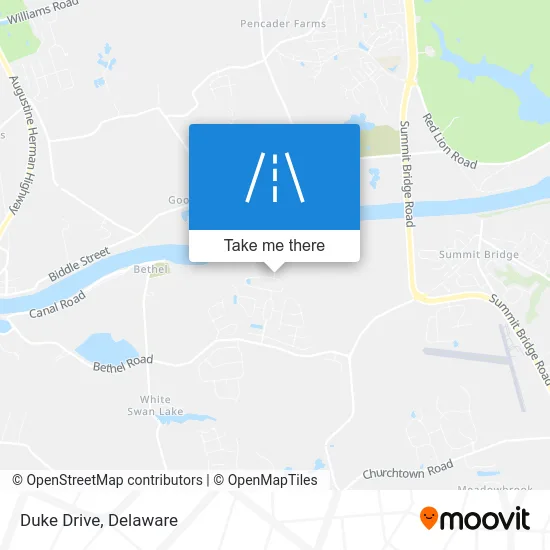 Duke Drive map
