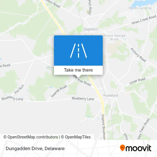 Dungadden Drive map