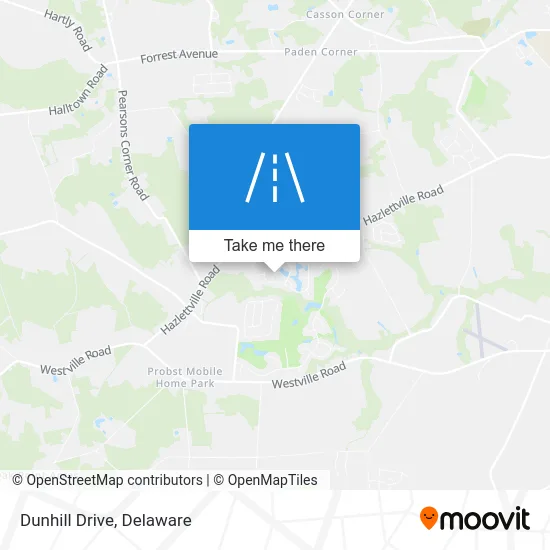 Dunhill Drive map