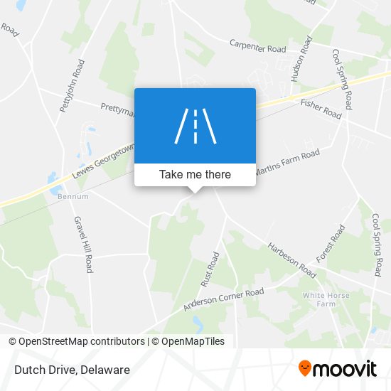 Mapa de Dutch Drive
