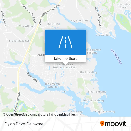 Dylan Drive map