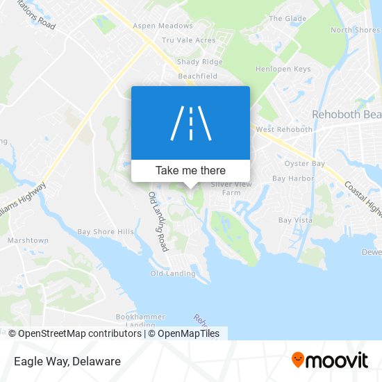 Eagle Way map