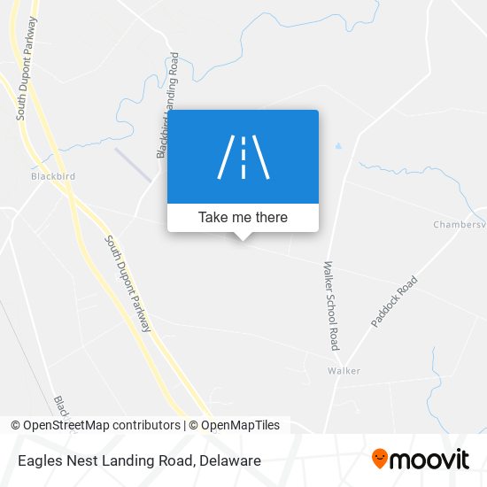 Eagles Nest Landing Road map