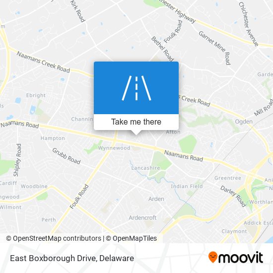 East Boxborough Drive map