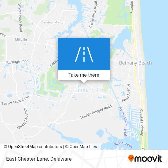 East Chester Lane map