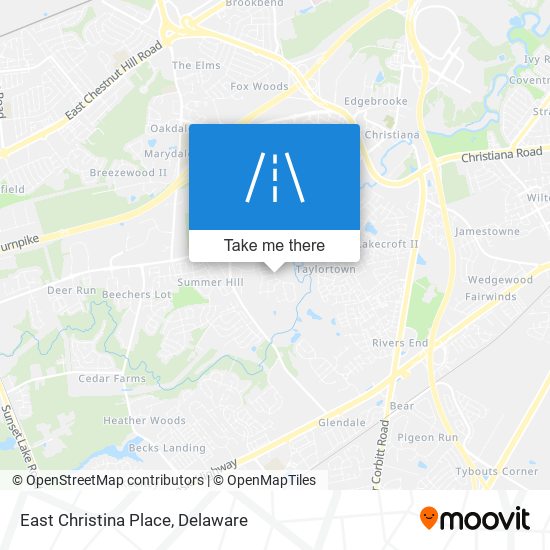 Mapa de East Christina Place