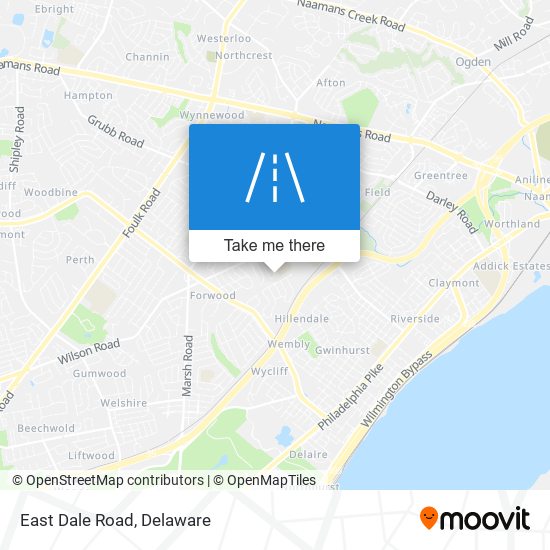 Mapa de East Dale Road