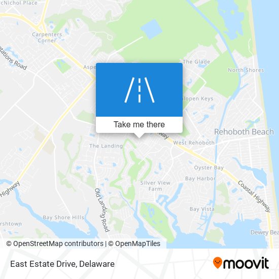 Mapa de East Estate Drive