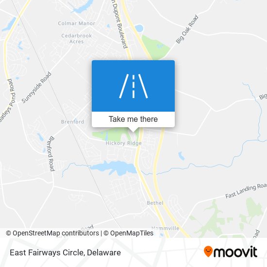 Mapa de East Fairways Circle