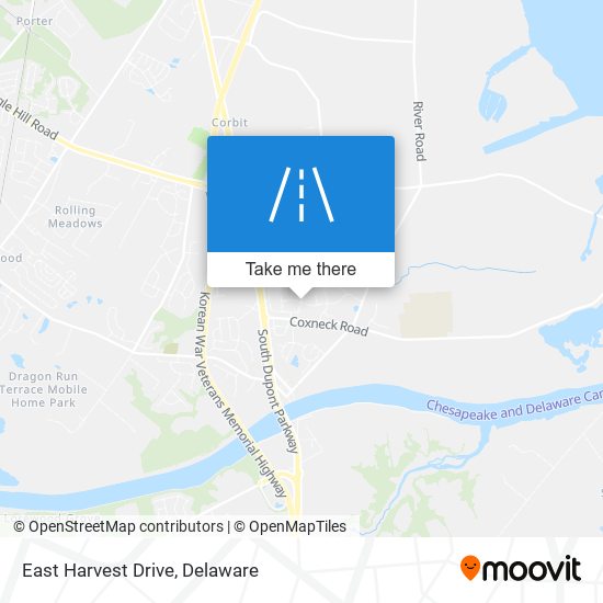 Mapa de East Harvest Drive