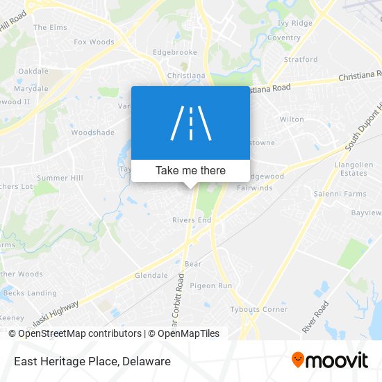 Mapa de East Heritage Place