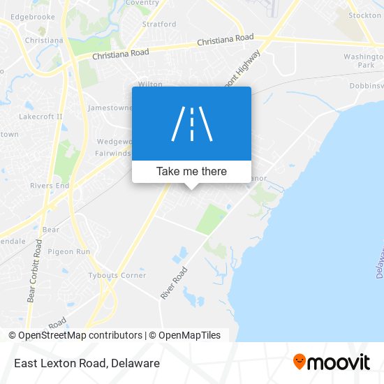 Mapa de East Lexton Road