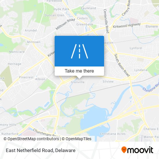 East Netherfield Road map