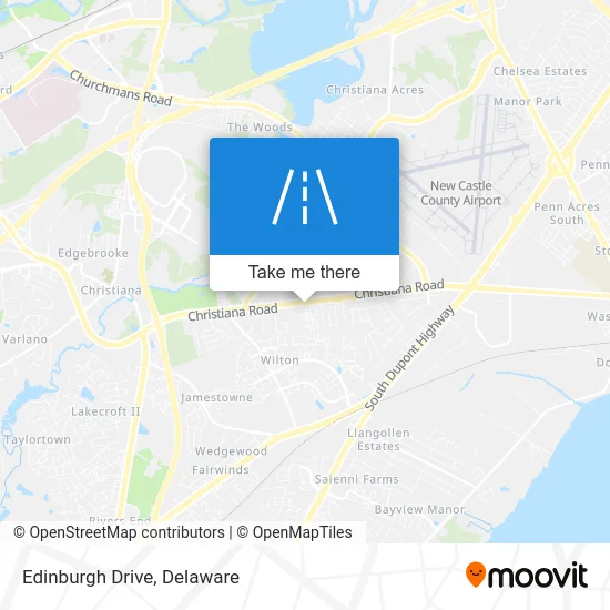 Edinburgh Drive map