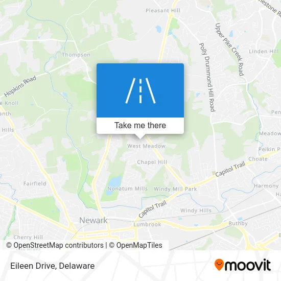 Eileen Drive map