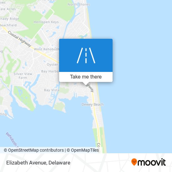 Mapa de Elizabeth Avenue
