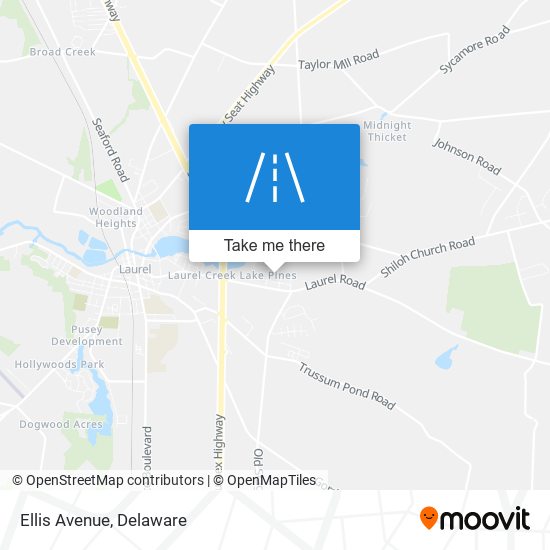 Mapa de Ellis Avenue