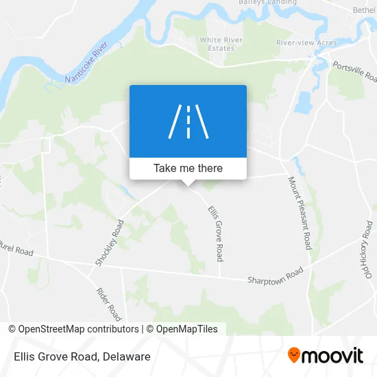 Ellis Grove Road map