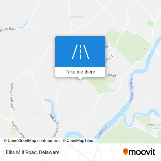 Ellis Mill Road map