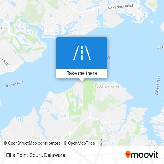 Ellis Point Court map
