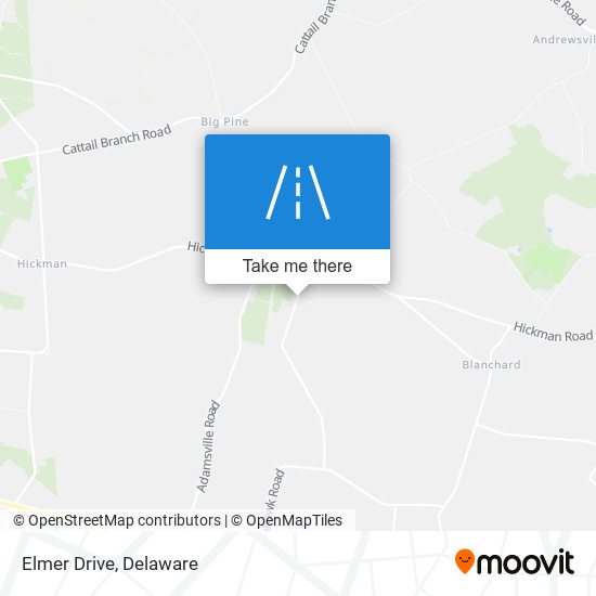Mapa de Elmer Drive