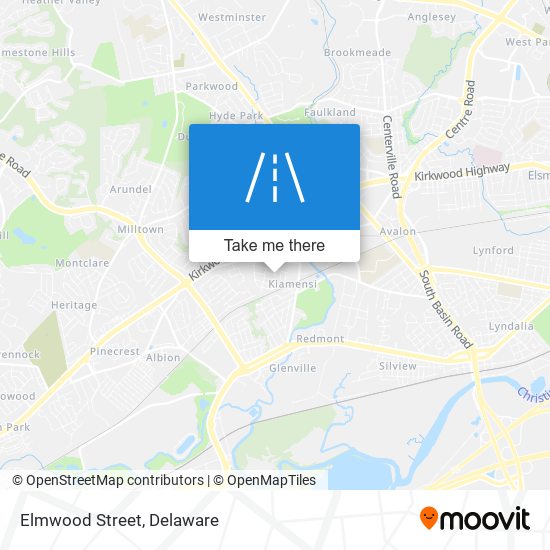 Mapa de Elmwood Street
