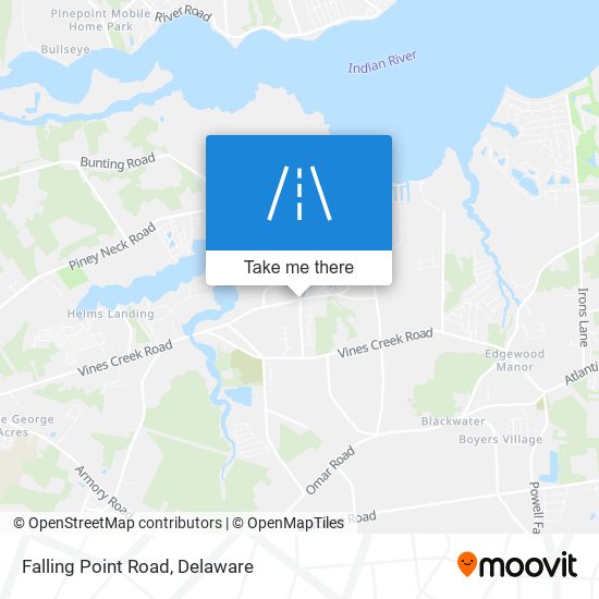 Mapa de Falling Point Road