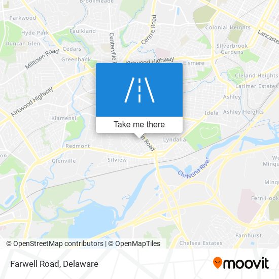Mapa de Farwell Road