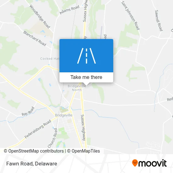 Fawn Road map