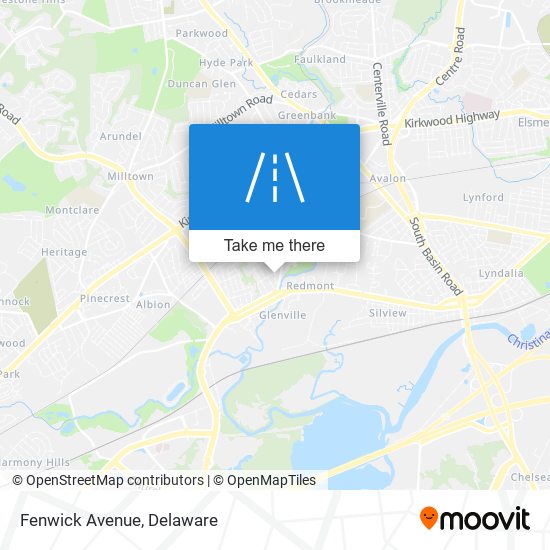 Mapa de Fenwick Avenue