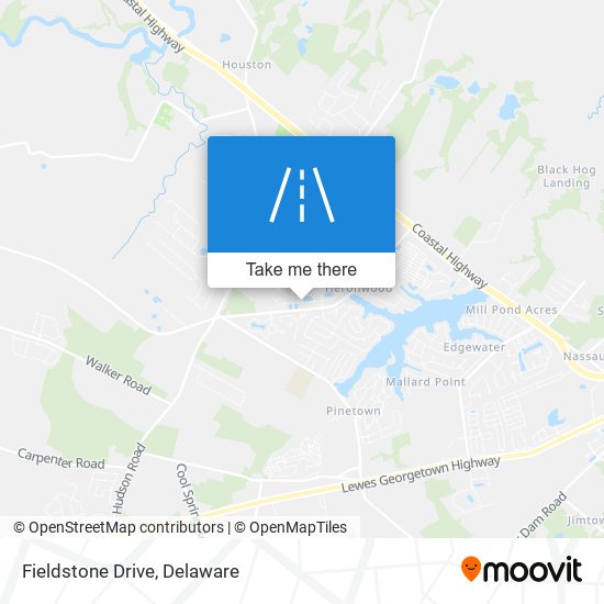 Mapa de Fieldstone Drive