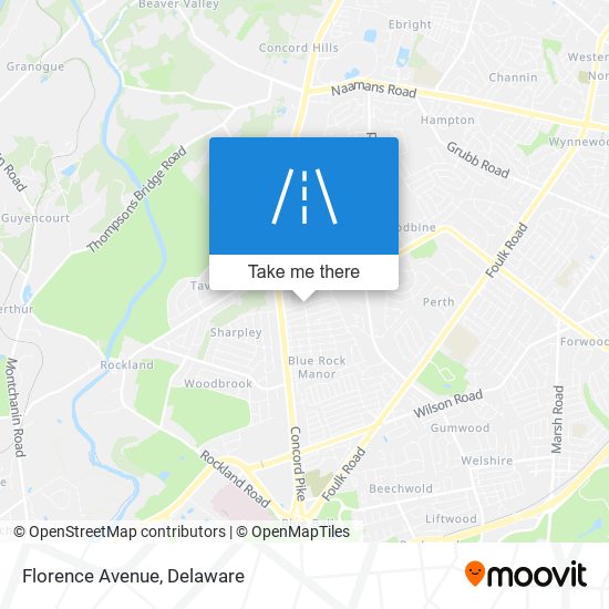 Mapa de Florence Avenue