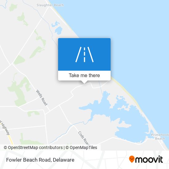 Mapa de Fowler Beach Road
