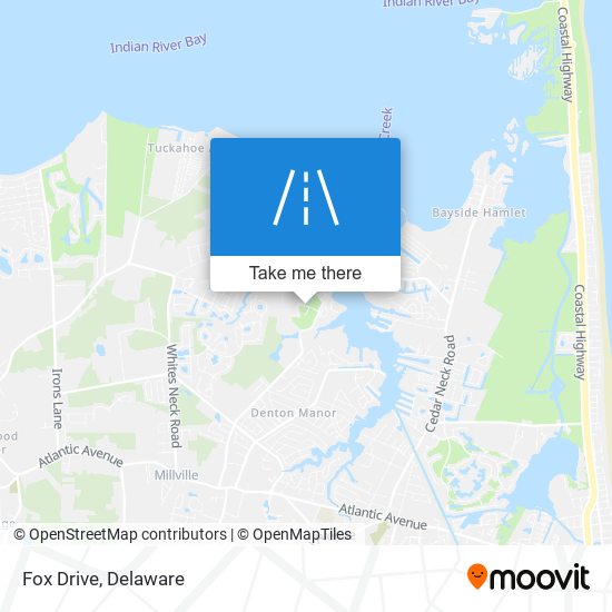 Mapa de Fox Drive