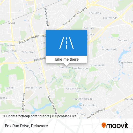 Mapa de Fox Run Drive