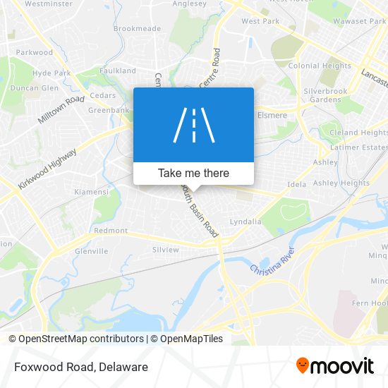 Mapa de Foxwood Road