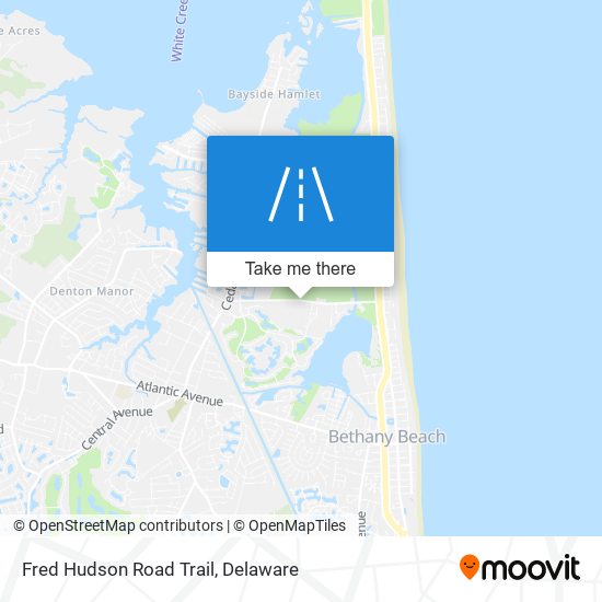 Fred Hudson Road Trail map