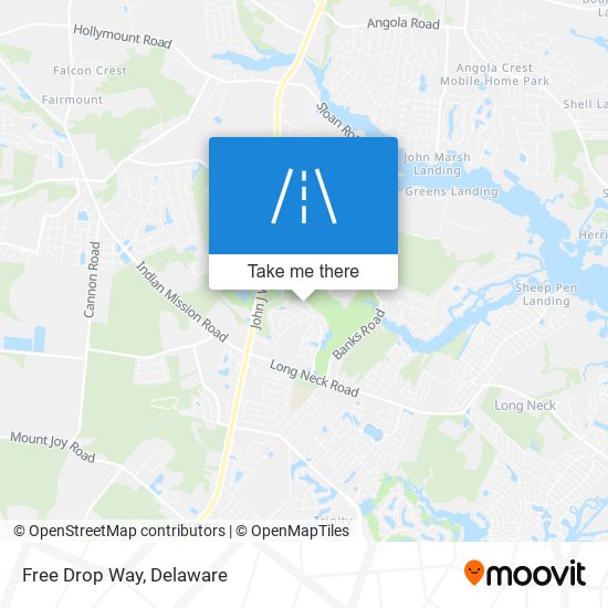 Mapa de Free Drop Way