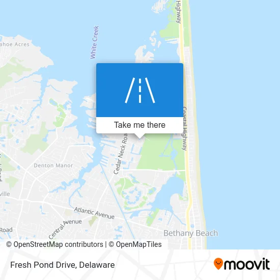 Fresh Pond Drive map