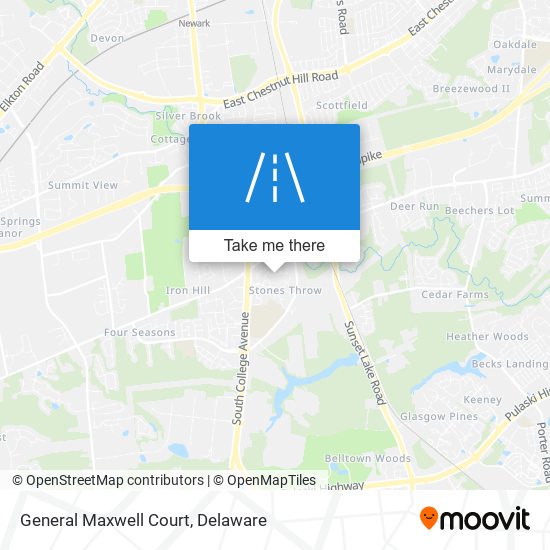 Mapa de General Maxwell Court