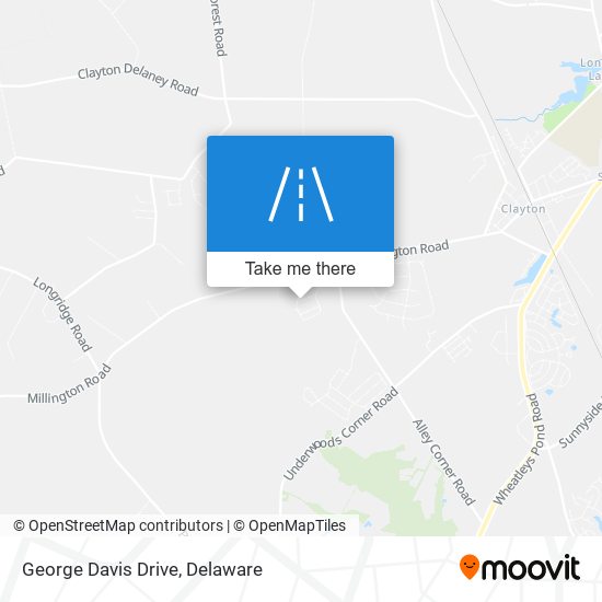 George Davis Drive map