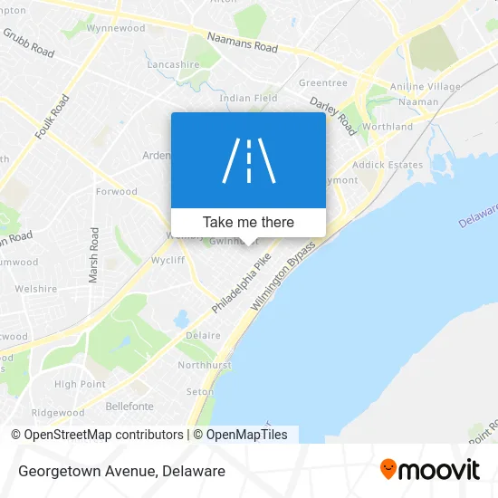 Georgetown Avenue map