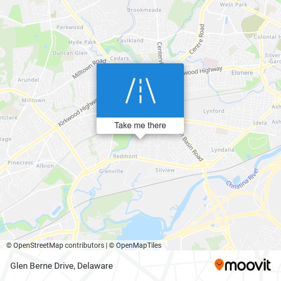 Mapa de Glen Berne Drive