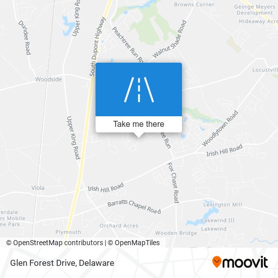 Mapa de Glen Forest Drive