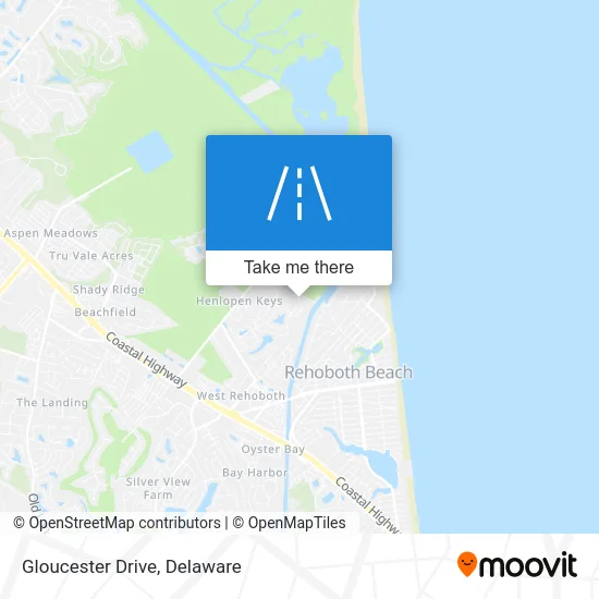 Gloucester Drive map