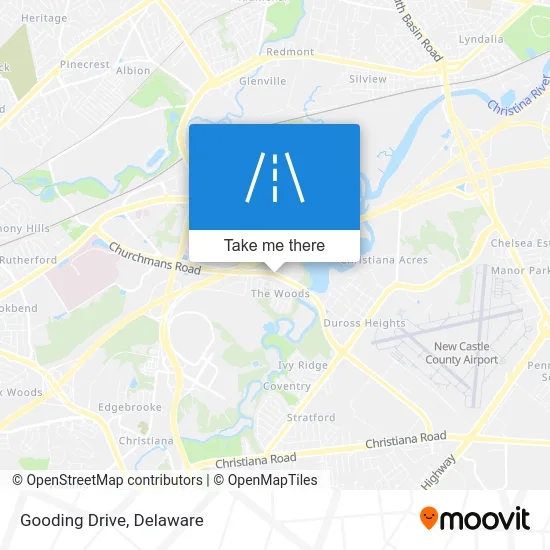 Gooding Drive map