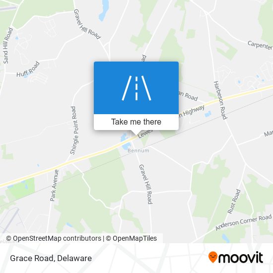 Mapa de Grace Road