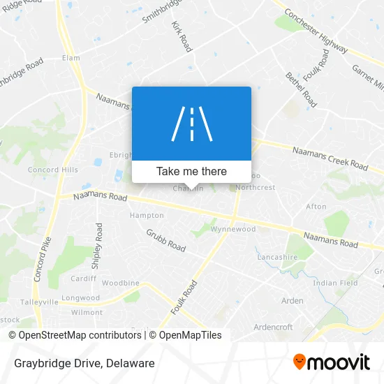 Graybridge Drive map